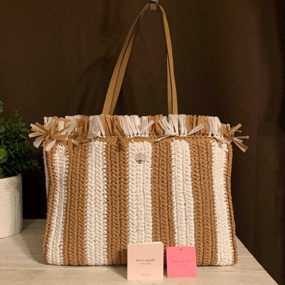 Kate Spade Straw Tote